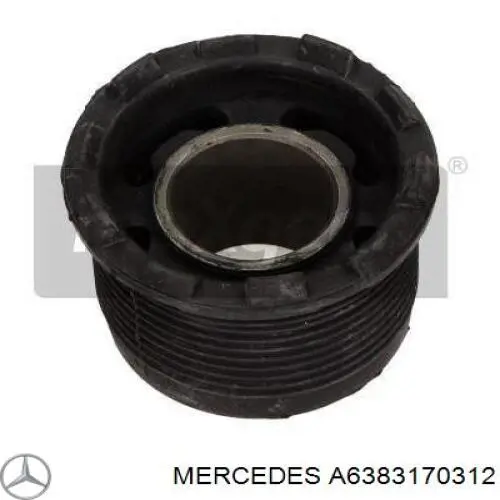 A6383170312 Mercedes Подушка передньої балки