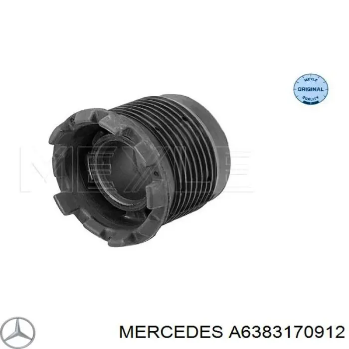 Купити A6383170912 Mercedes Сайлентблок передній балки/підрамника