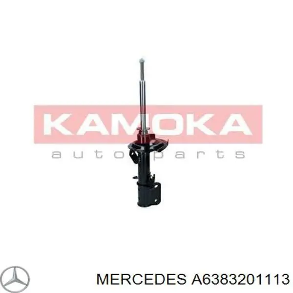 Стойка амортизатора передняя Mercedes A6383201113 ціна, від 55.36 USD