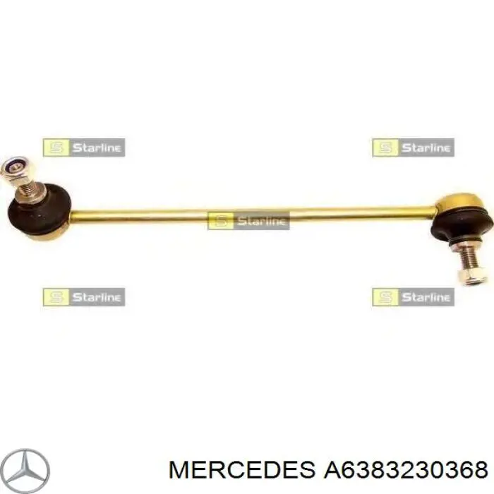 A6383230368 Mercedes стійка стабілізатора переднього, права