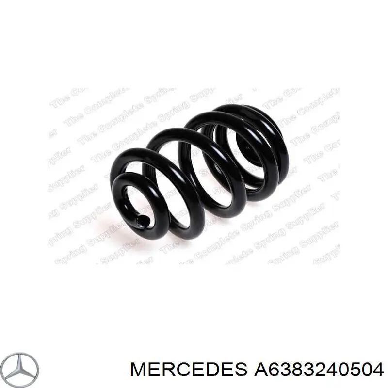 Пружина задня Mercedes A6383240504 ціна, від 42.26 USD