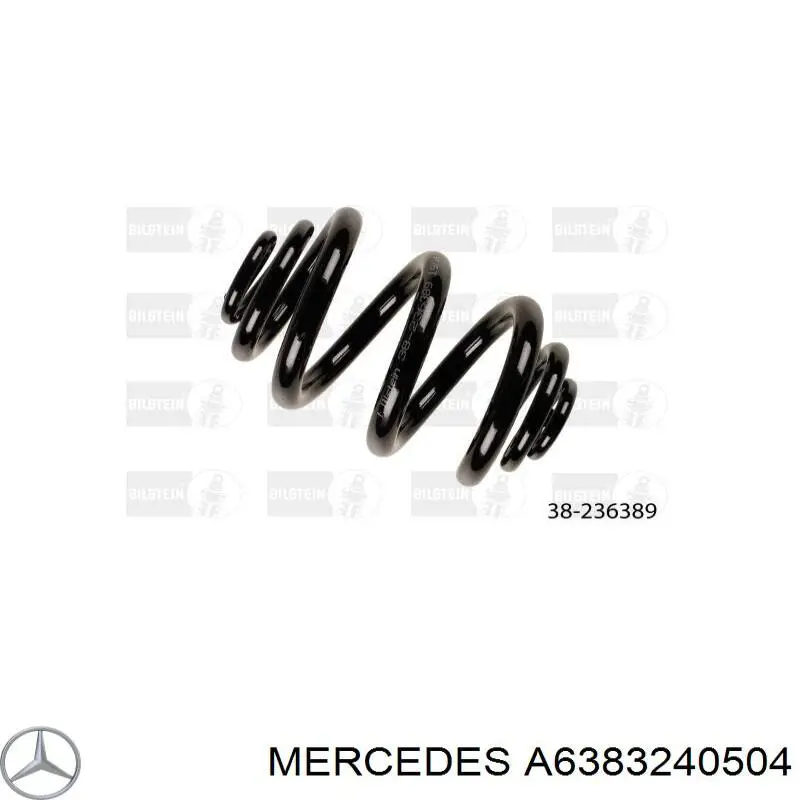 Купити A6383240504 Mercedes Задні пружини