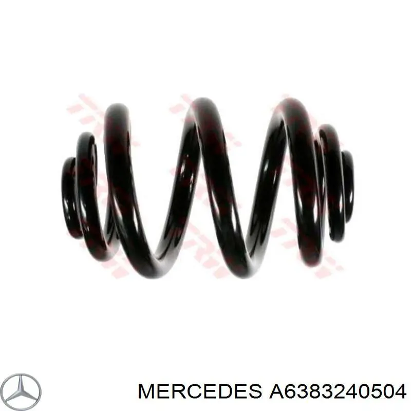 Задні пружини A6383240504 Mercedes