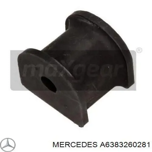 A6383260281 Mercedes втулка стабілізатора заднього