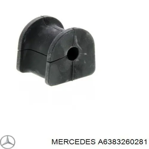Втулка стабілізатора заднього Mercedes A6383260281 ціна, від 2.31 USD