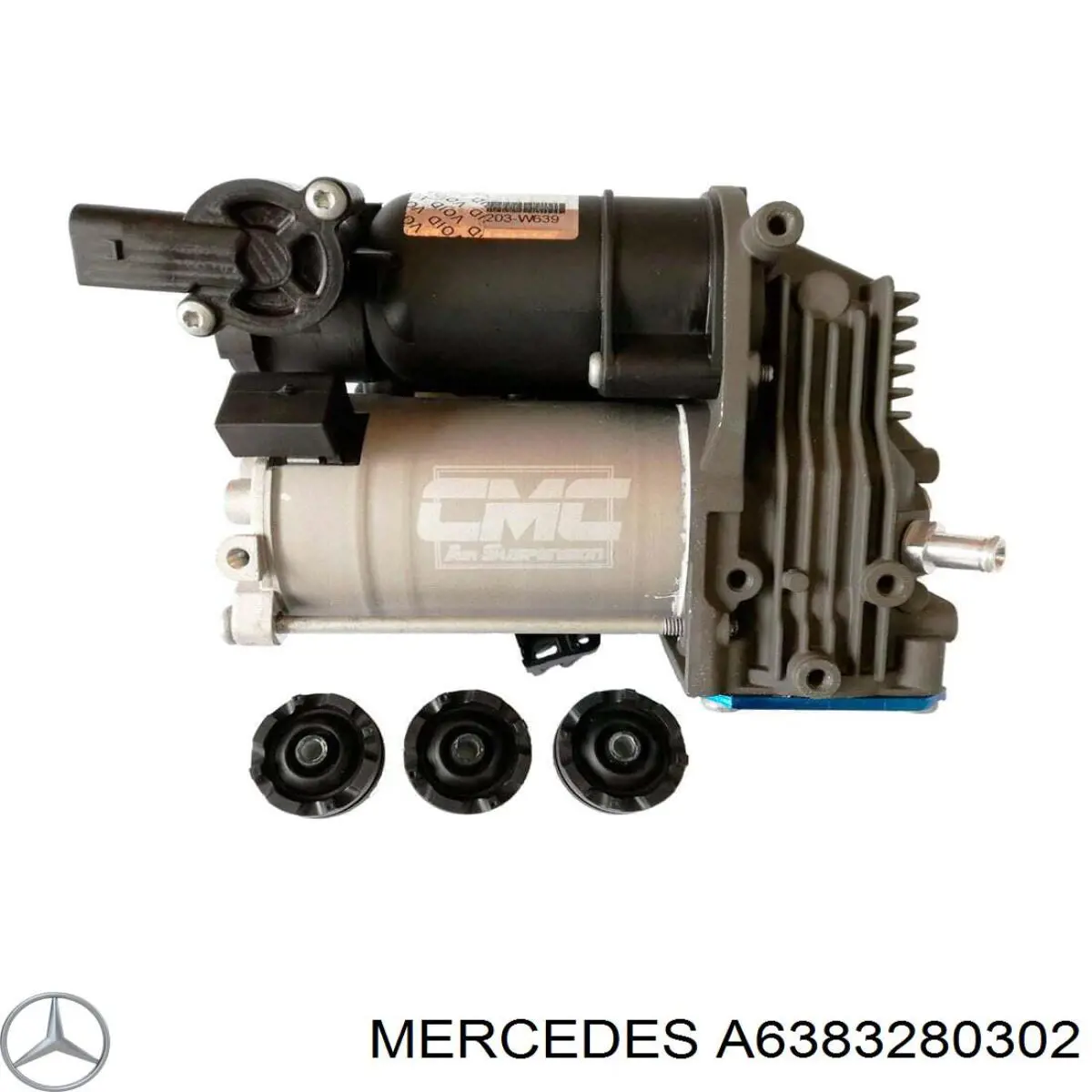 Компресор пневмопідкачкою (амортизаторів) Mercedes A6383280302 ціна, від 189.62 USD