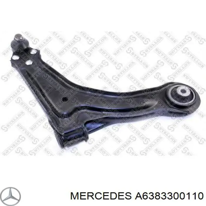 Купити A6383300110 Mercedes Важіль передньої підвіски нижній, правий