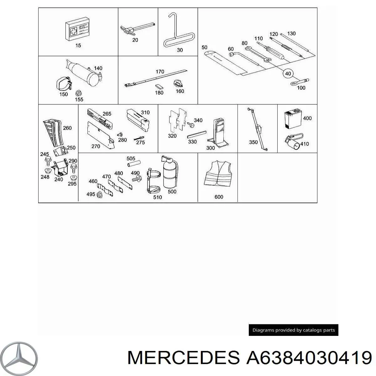  A6384030419 Mercedes