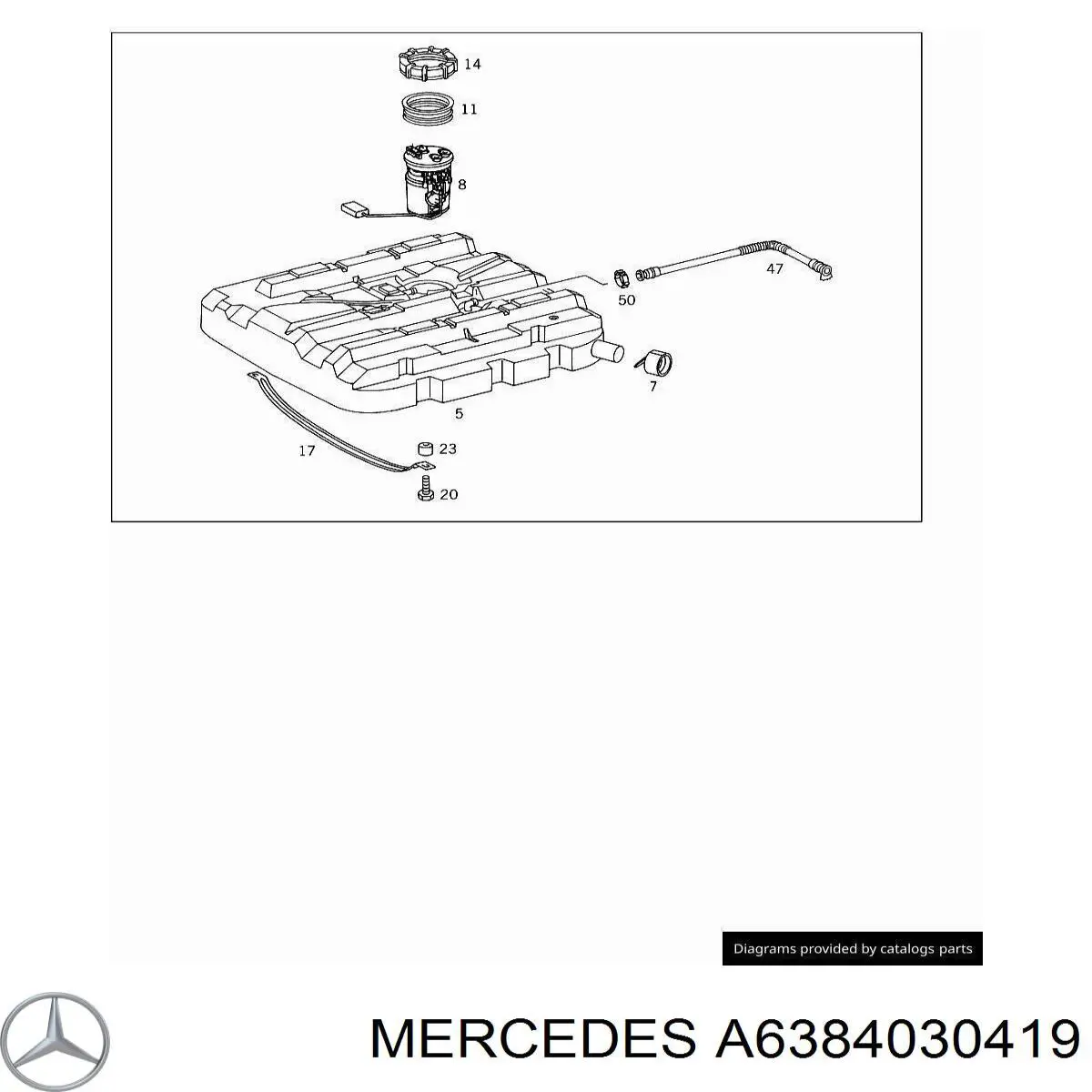 A6384030419 Mercedes 
