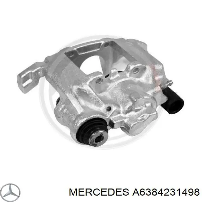 Супорт гальмівний задній лівий Mercedes A6384231498 ціна, від 53.96 USD