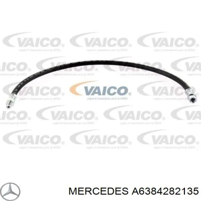 Купити A6384282135 Mercedes Шланг гальмівний задній
