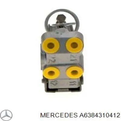 A6384310412 Mercedes регулятор тиску гальм/регулятор гальмівних сил