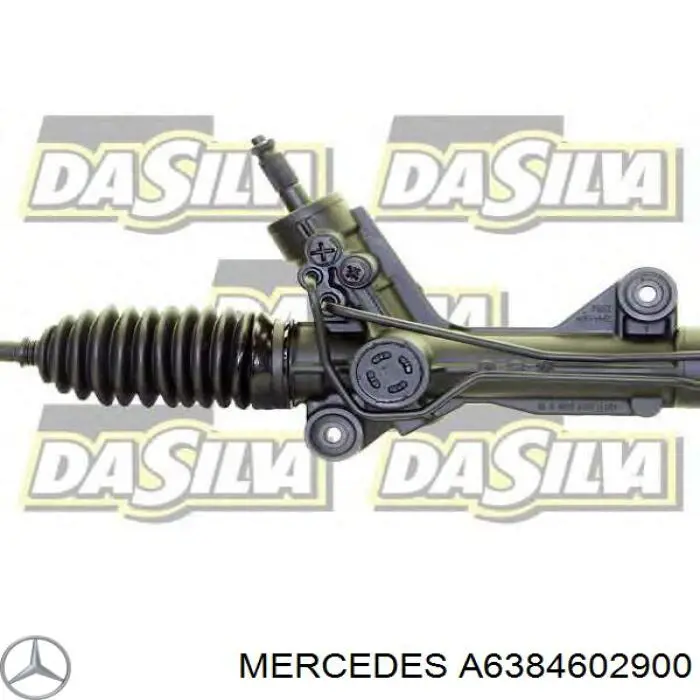 A6384602900 Mercedes Рейковий рульовий механізм