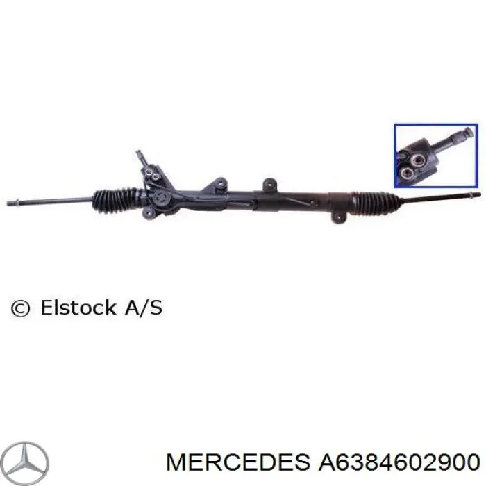 Купити A6384602900 Mercedes Рульова рейка