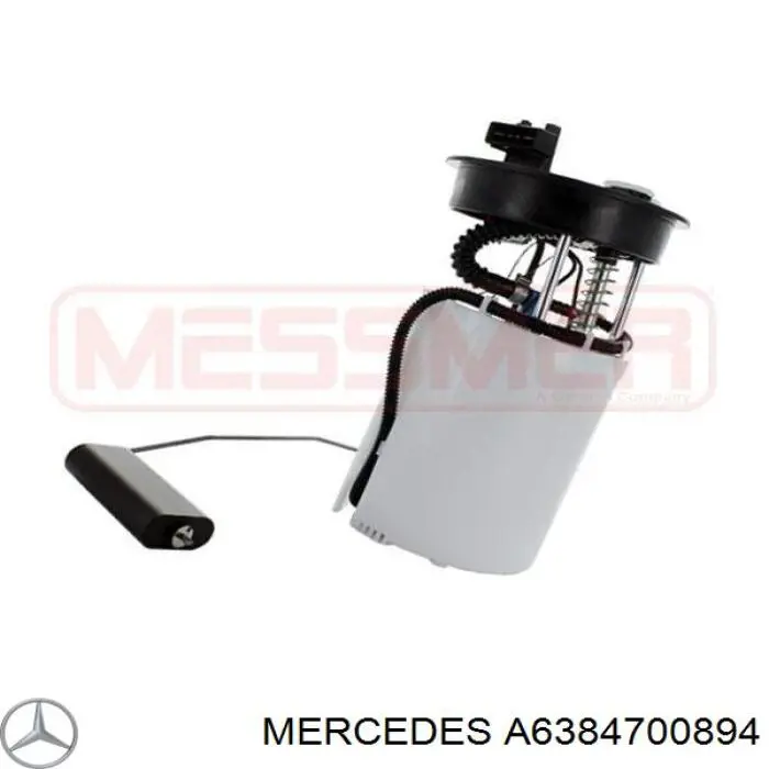 A6384700894 Mercedes модуль паливного насосу, з датчиком рівня палива