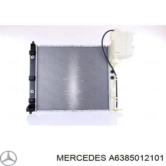 Купити A6385012101 Mercedes Радіатор двигуна