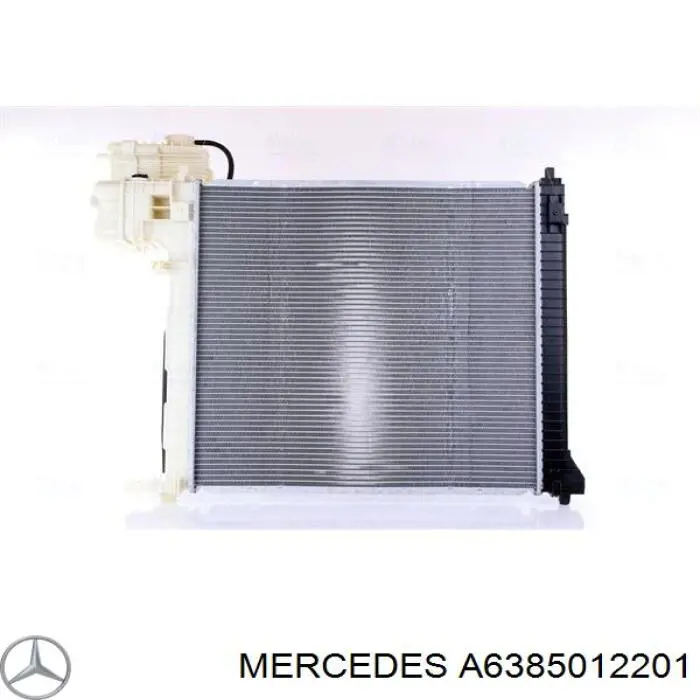 Радіатор основний Mercedes A6385012201 ціна, від 237.45 USD