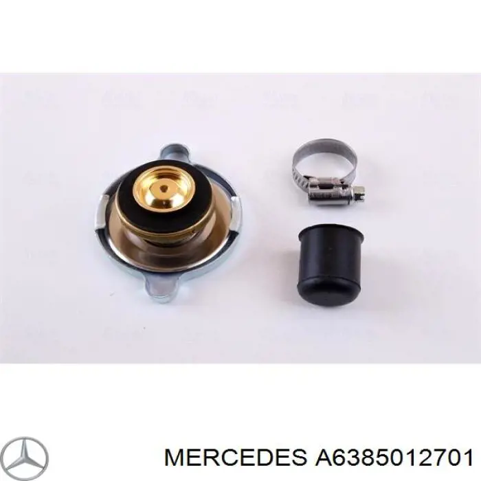 A6385012701 Mercedes радіатор охолодження двигуна