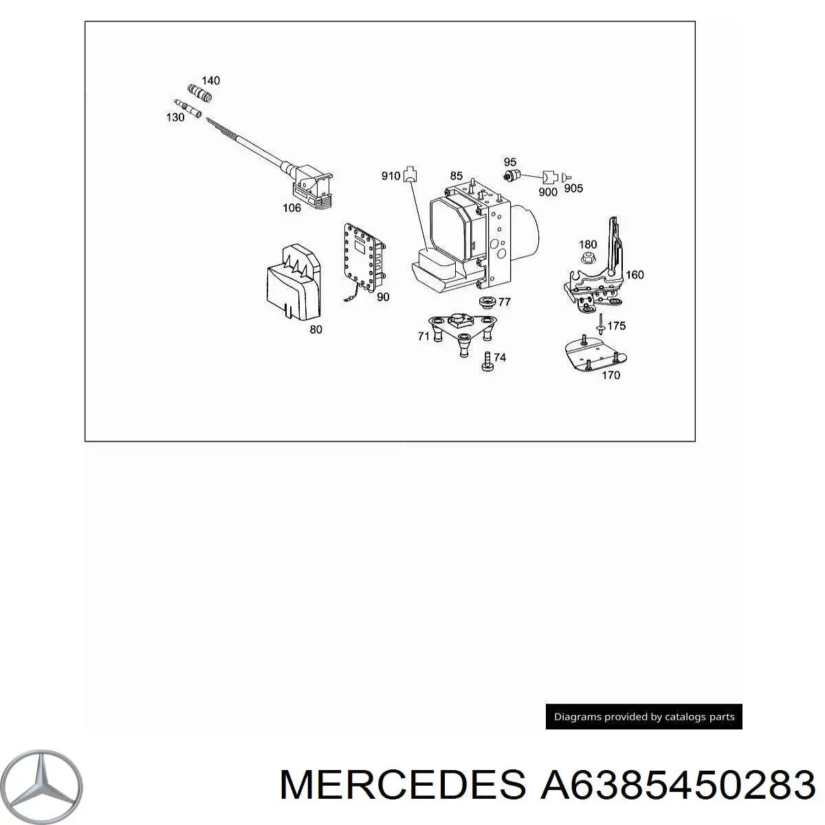A6385450283 Mercedes 