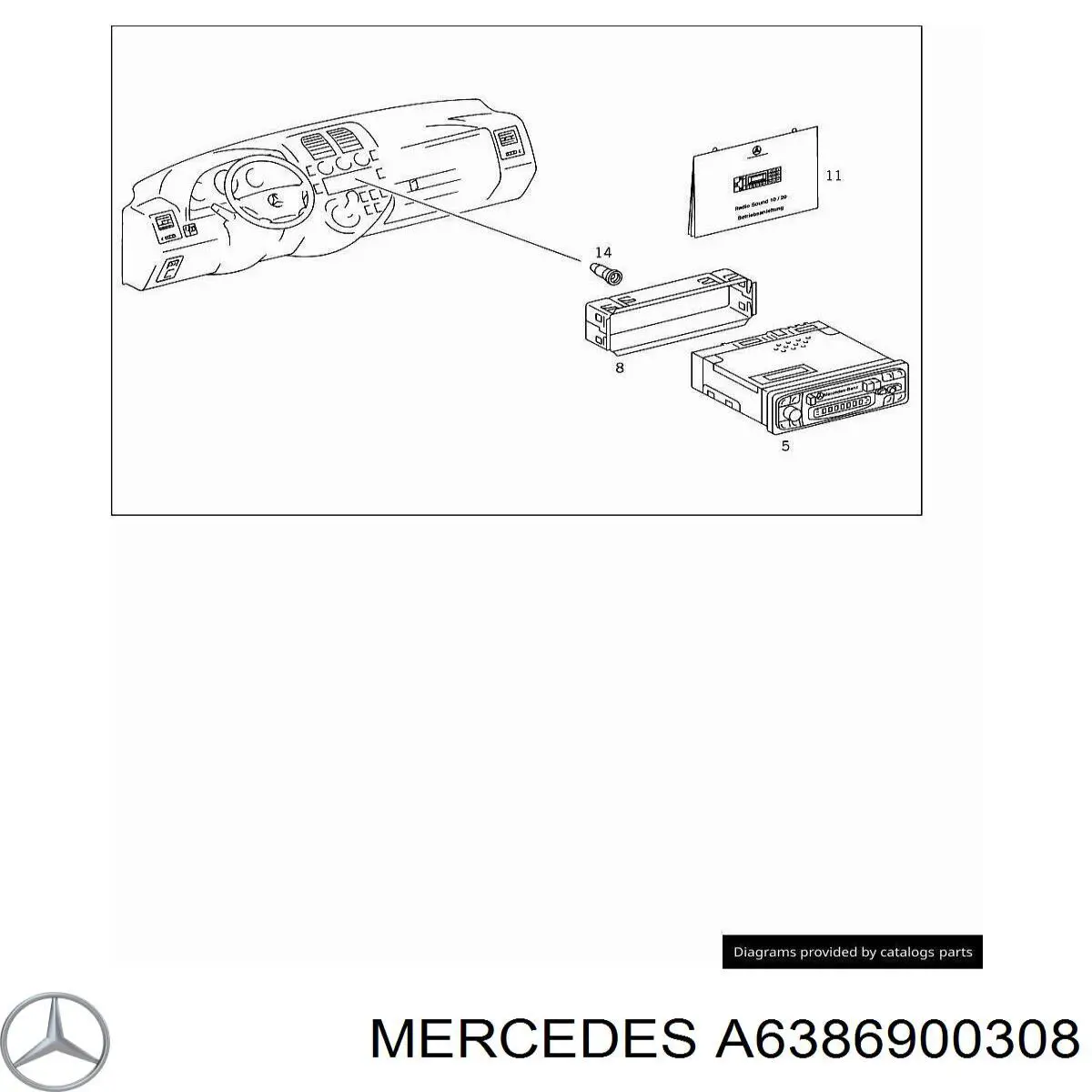A6386900308 Mercedes 