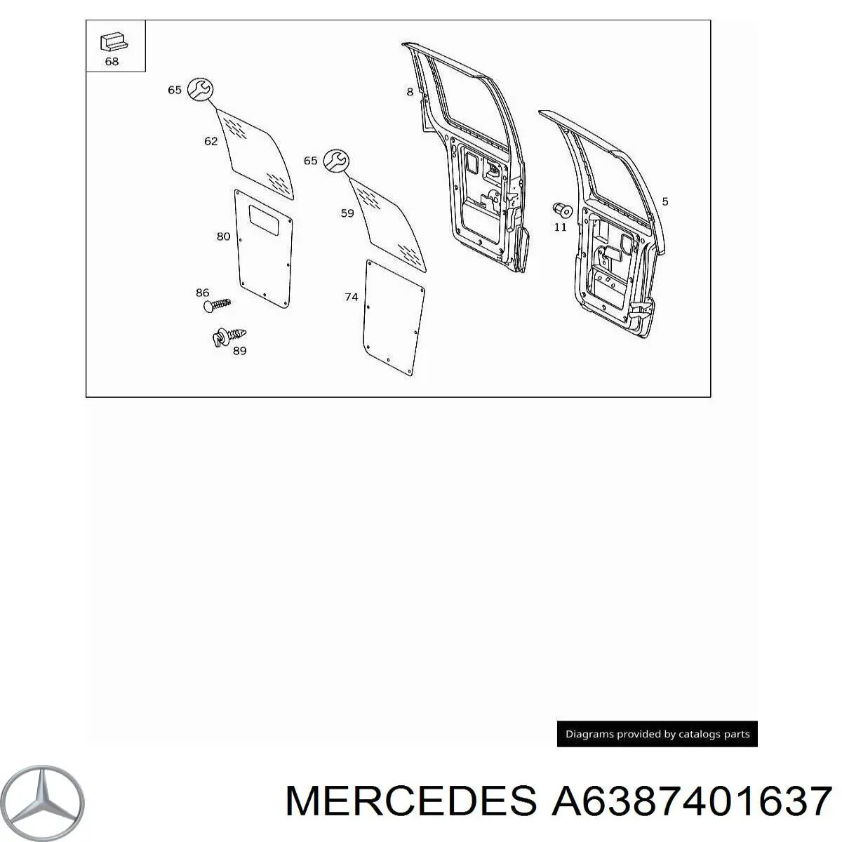 A6387401637 Mercedes 