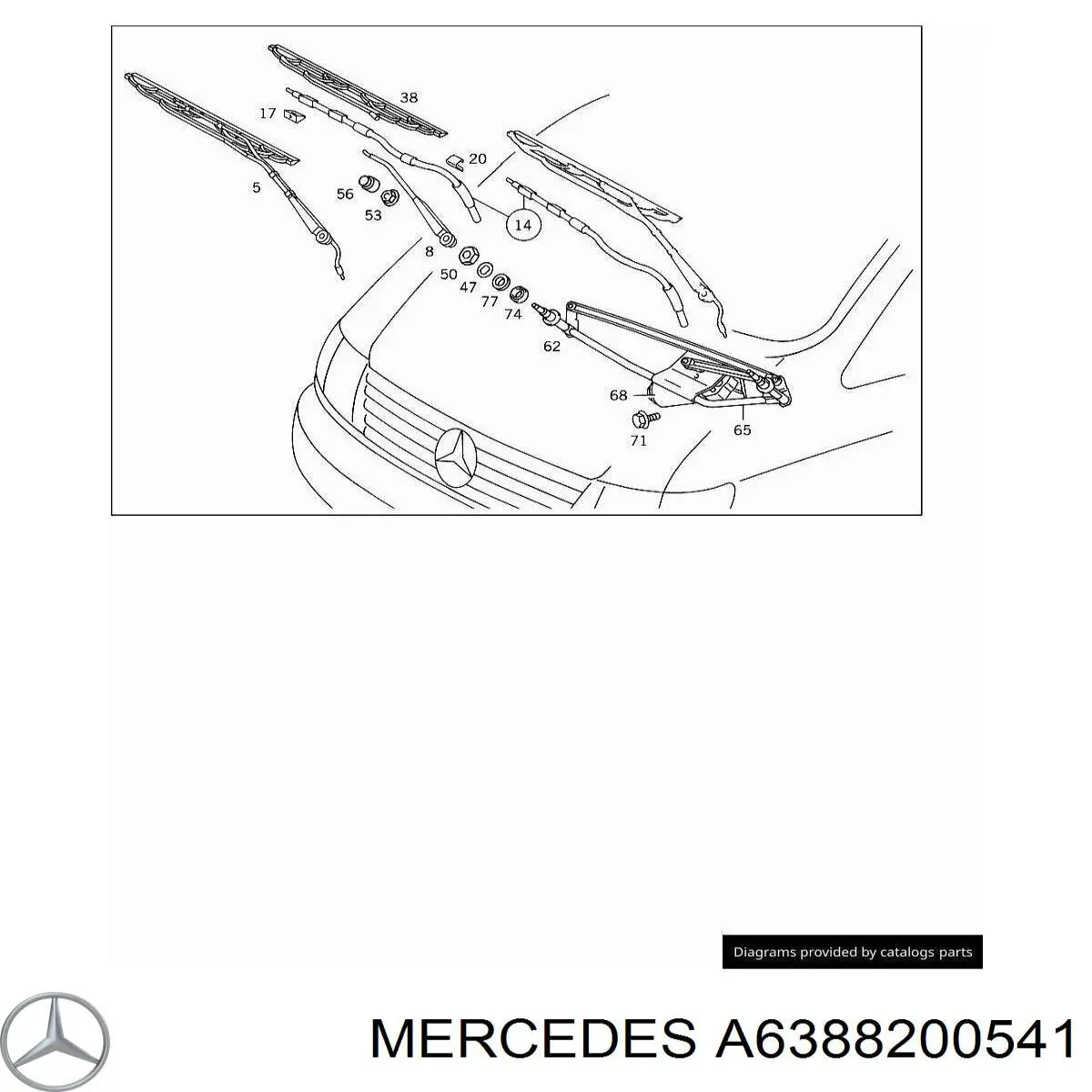 A6388200541 Mercedes 