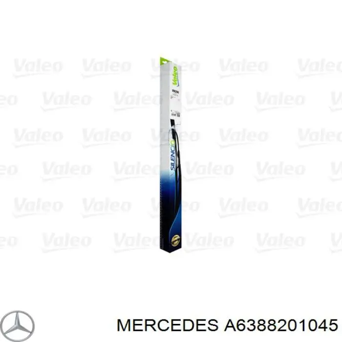 Купити A6388201045 Mercedes Щітка-двірник лобового скла, пасажирська