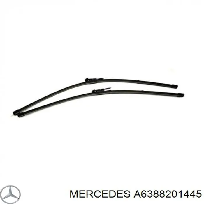 Купити A6388201445 Mercedes Щітка-двірник лобового скла, пасажирська