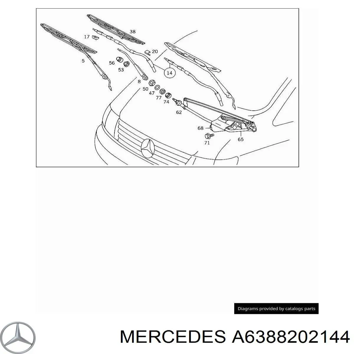A6388202144 Mercedes 