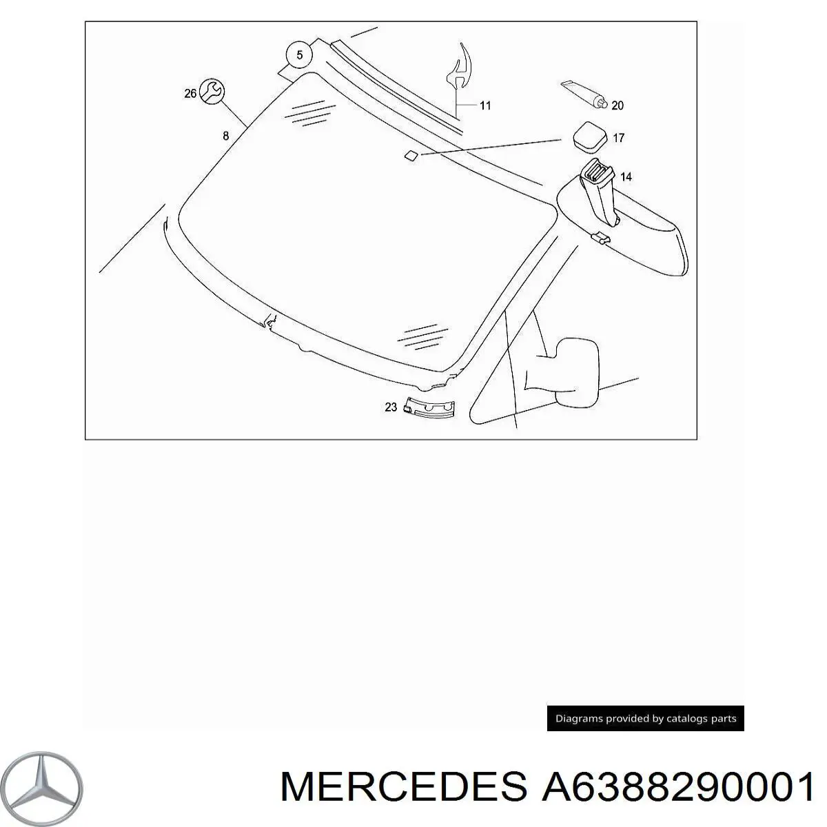  6388290001 Mercedes