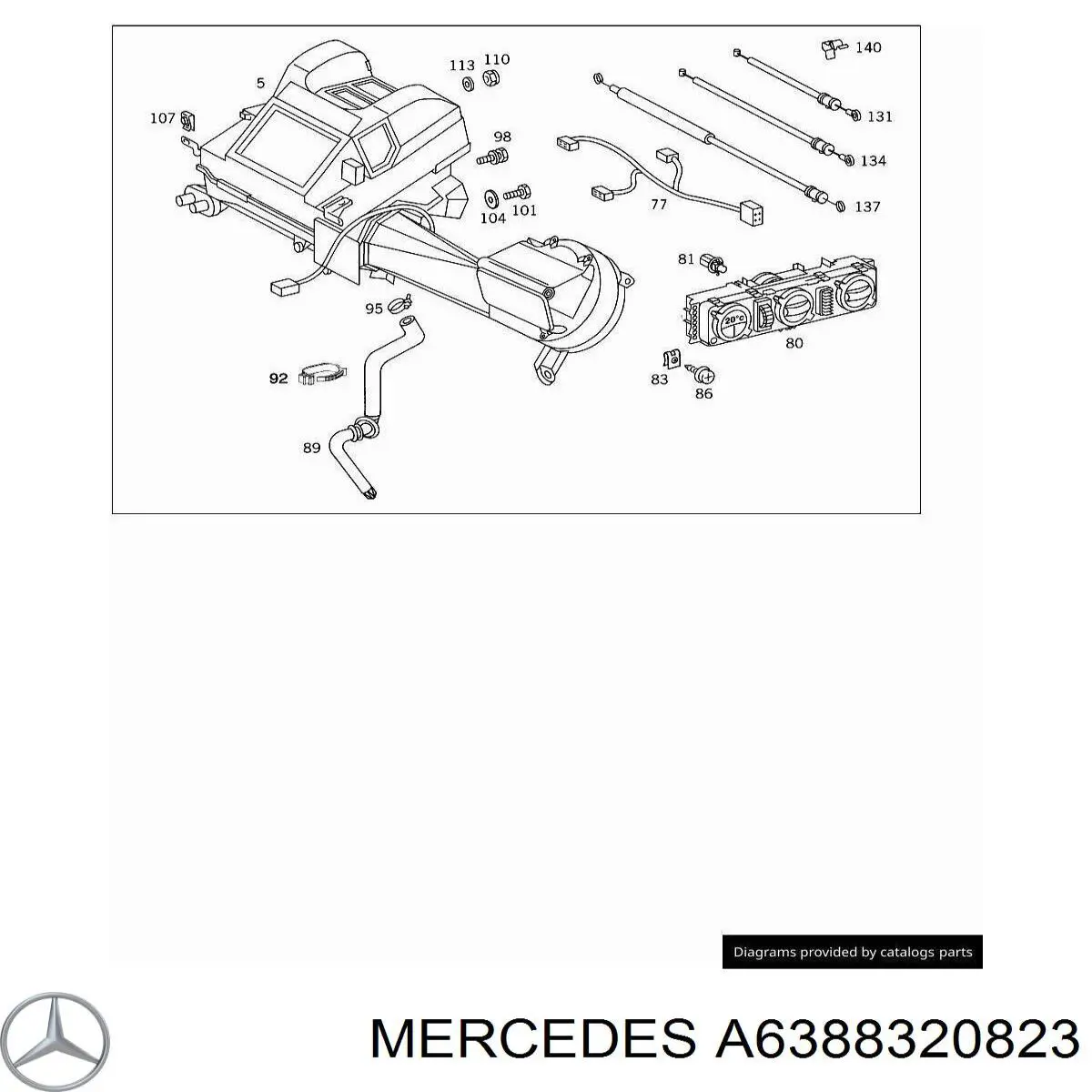 A6388320823 Mercedes 