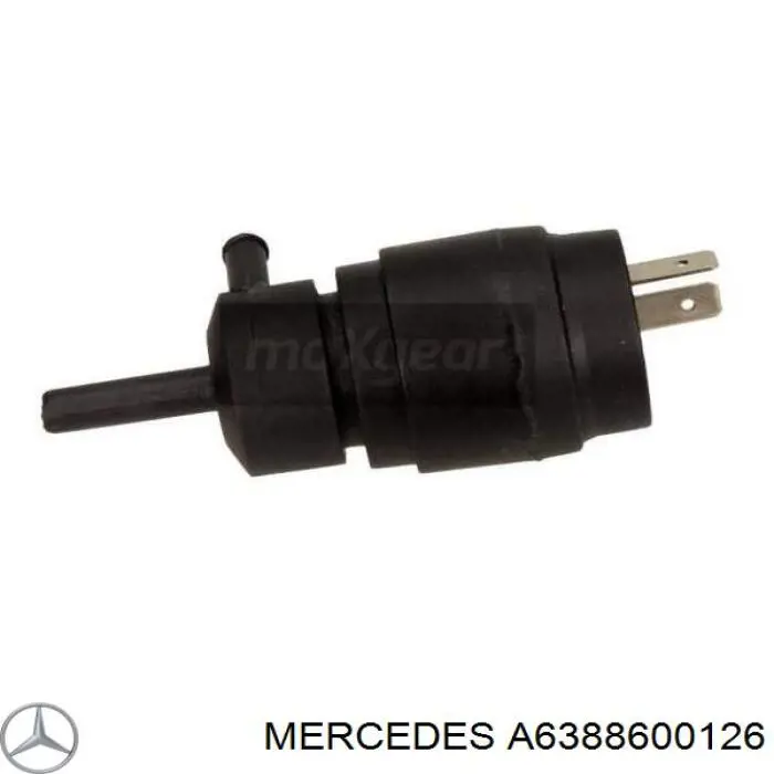 Моторчик омивача переднього скла Mercedes A6388600126 ціна, від 4.16 USD
