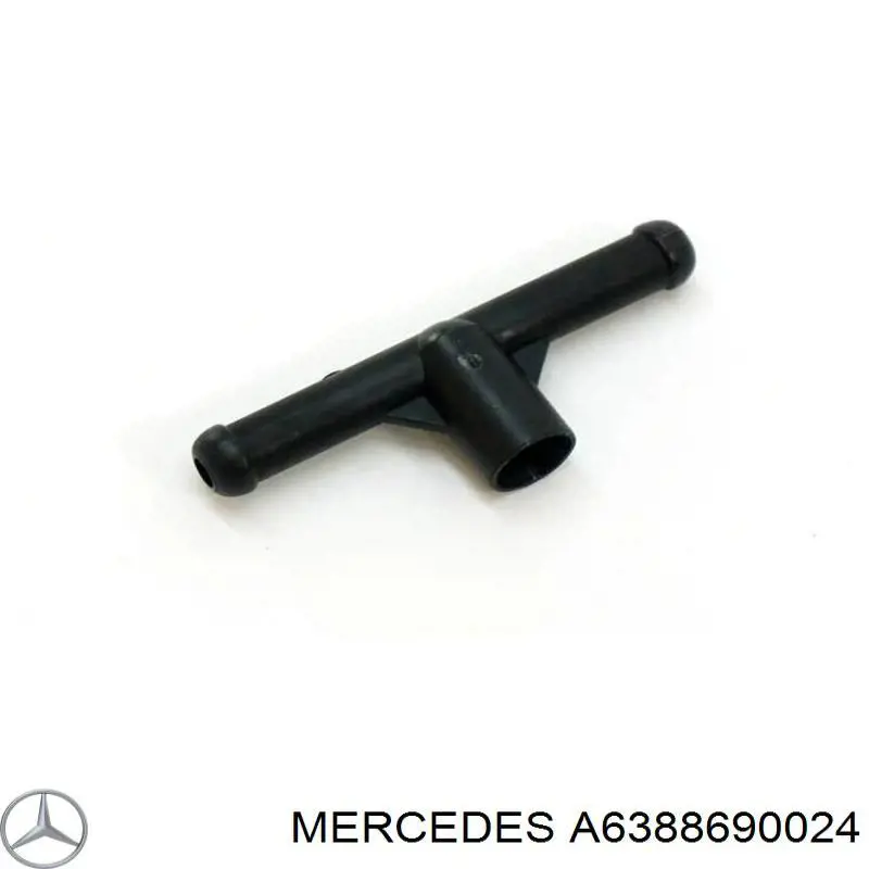 A6388690024 Mercedes трійник системи склоомивача
