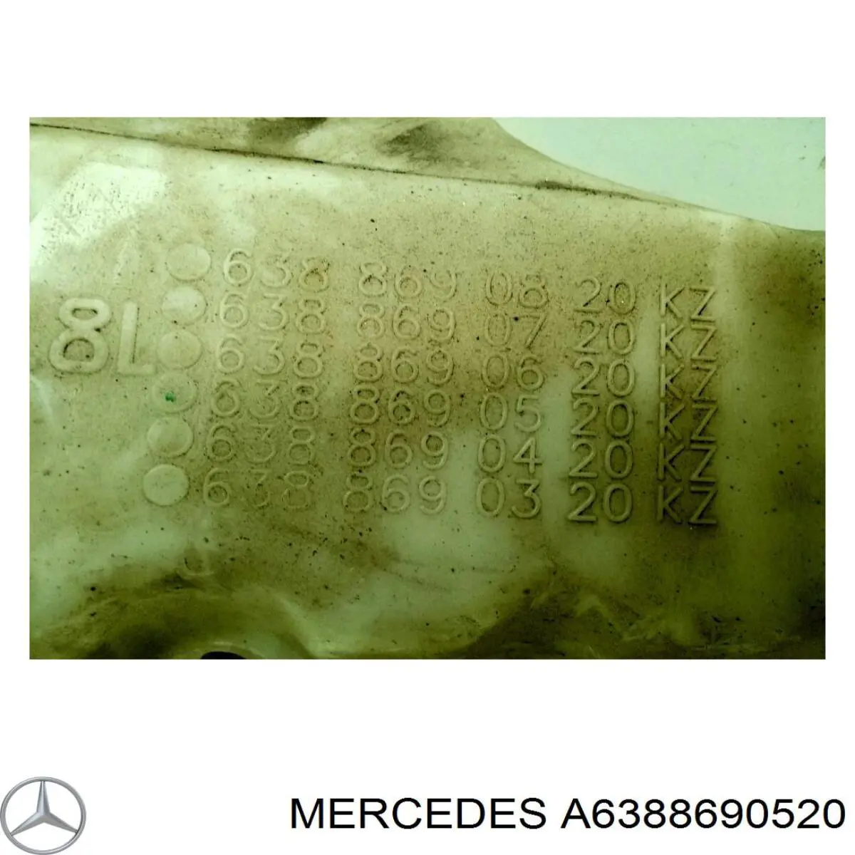 Купити A6388690520 Mercedes Бачок омивайки
