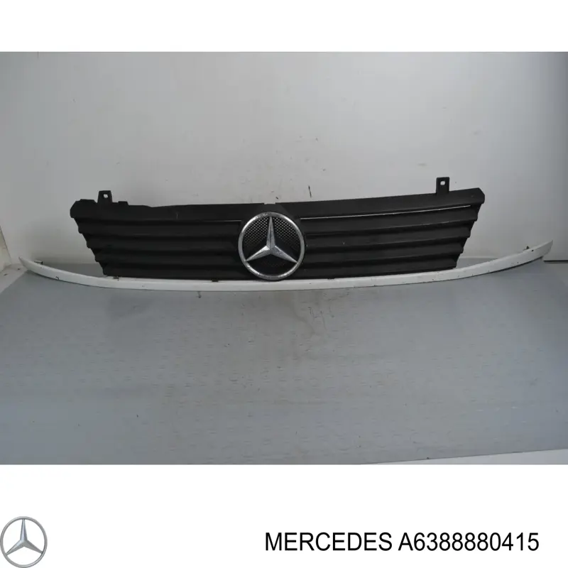 Облицювання радіатора Mercedes A6388880415 ціна, від 22.27 USD