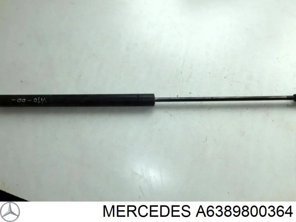A6389800364 Mercedes амортизатор кришки багажника/ двері 3/5-ї задньої
