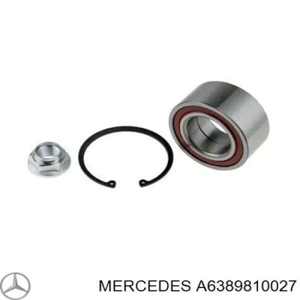 Купити A6389810027 Mercedes Підшипник маточини передньої/задньої