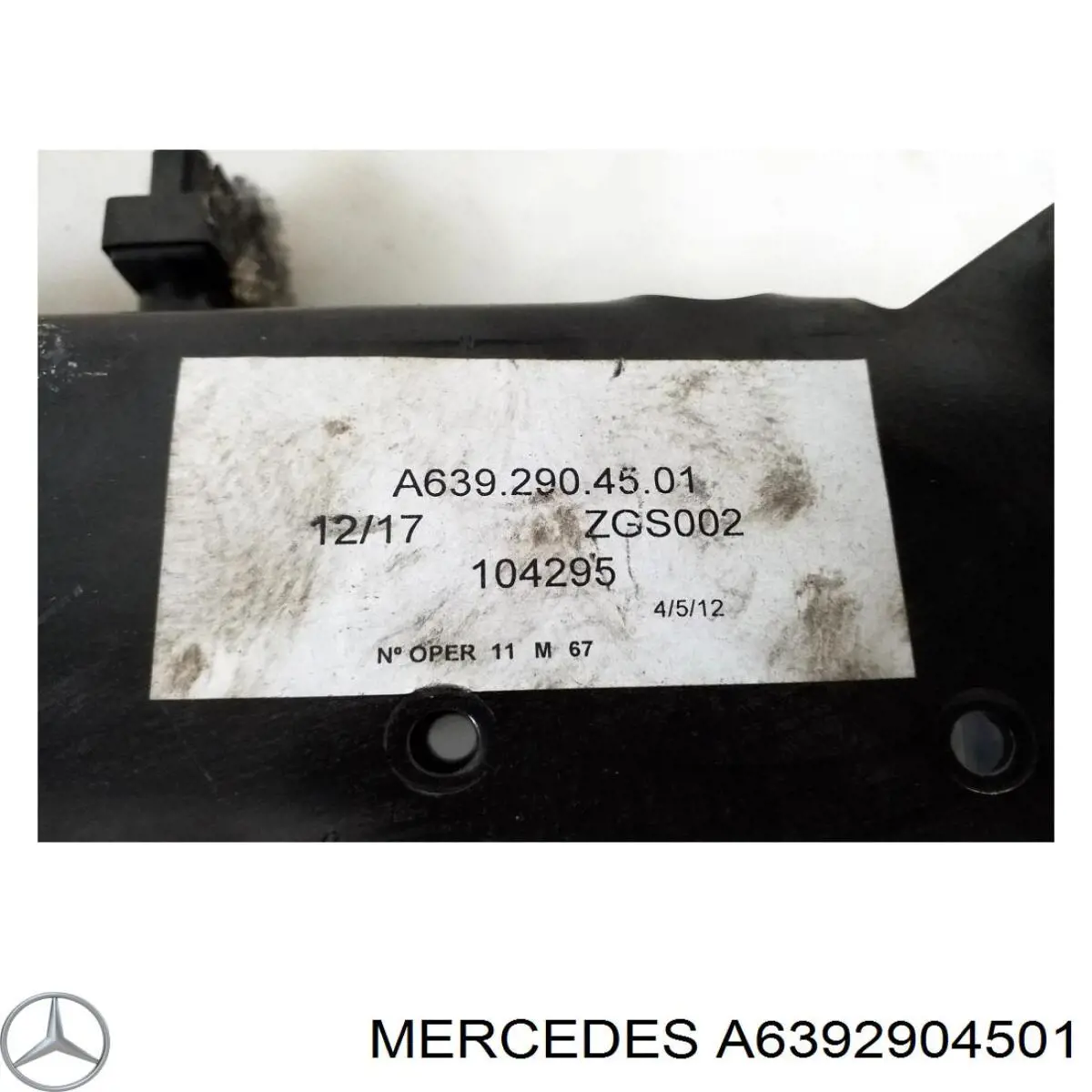  Mercedes A6392904501 ціна, від 17.65 USD