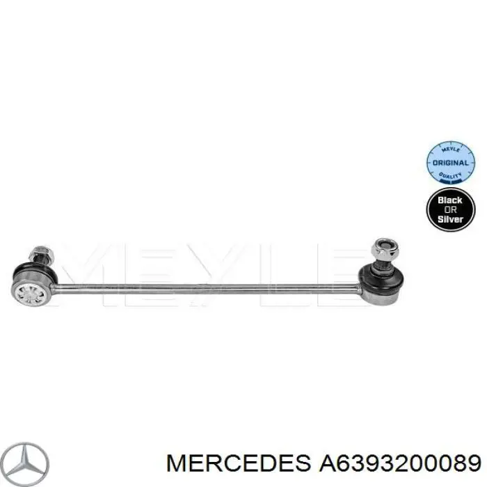 Стійка стабілізатора, переднього, ліва Mercedes A6393200089 ціна, від 10.15 USD