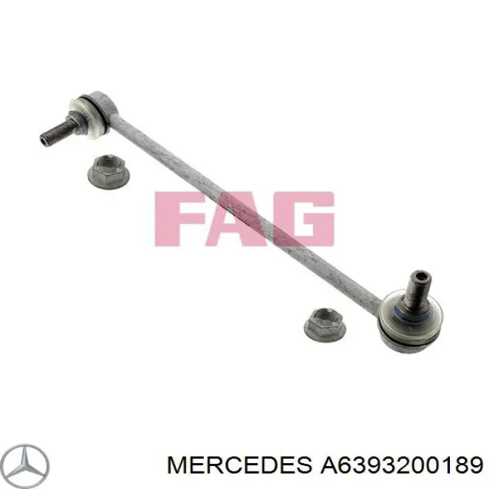 Стійка стабілізатора переднього, права A6393200189 Mercedes