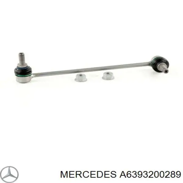 Стійка стабілізатора, переднього, ліва Mercedes A6393200289 ціна, від 11.29 USD
