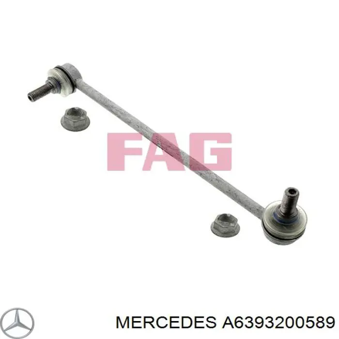 Купити A6393200589 Mercedes Тяжка стабілізатора, переднього, права