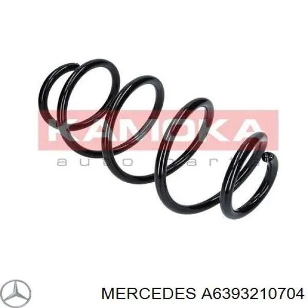 Купити A6393210704 Mercedes Гвинтова пружина підвіска
