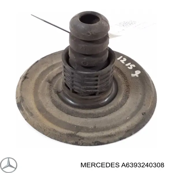 Проставка (гумове кільце) пружини задньої, верхня Mercedes A6393240308 ціна, від 17.22 USD