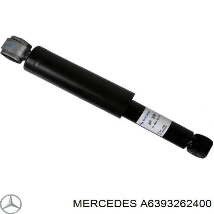 Амортизатор задній Mercedes A6393262400 ціна, від 22.69 USD