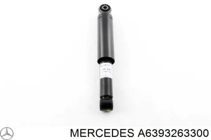 Купити A6393263300 Mercedes Стійка амортизатора задня