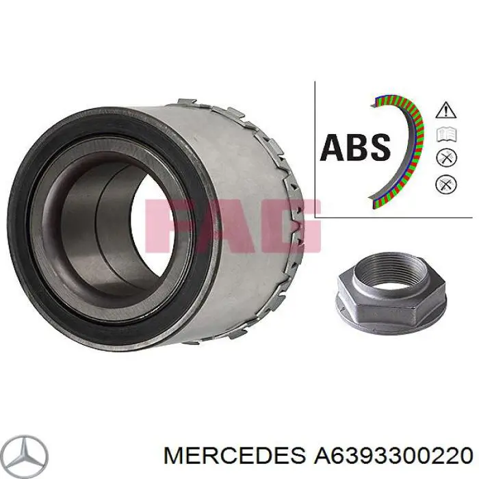 Цапфа - поворотний кулак передній, лівий Mercedes A6393300220 ціна, від 44.33 USD