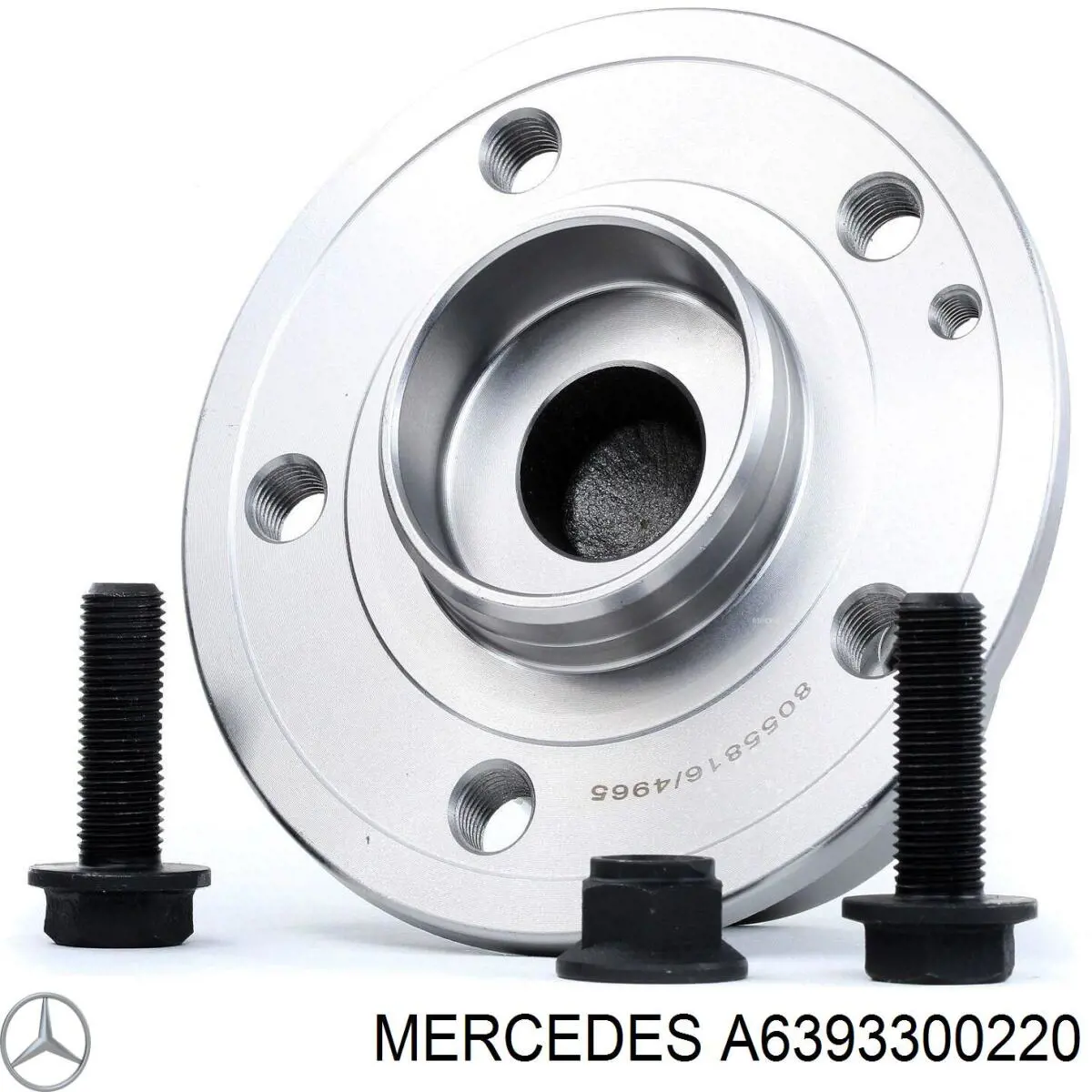 Цапфа - поворотний кулак передній, лівий A6393300220 Mercedes