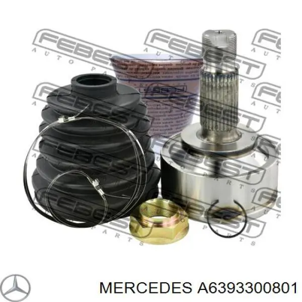 Піввісь передня, права Posterparts OA0801 ціна, від 117.84 USD