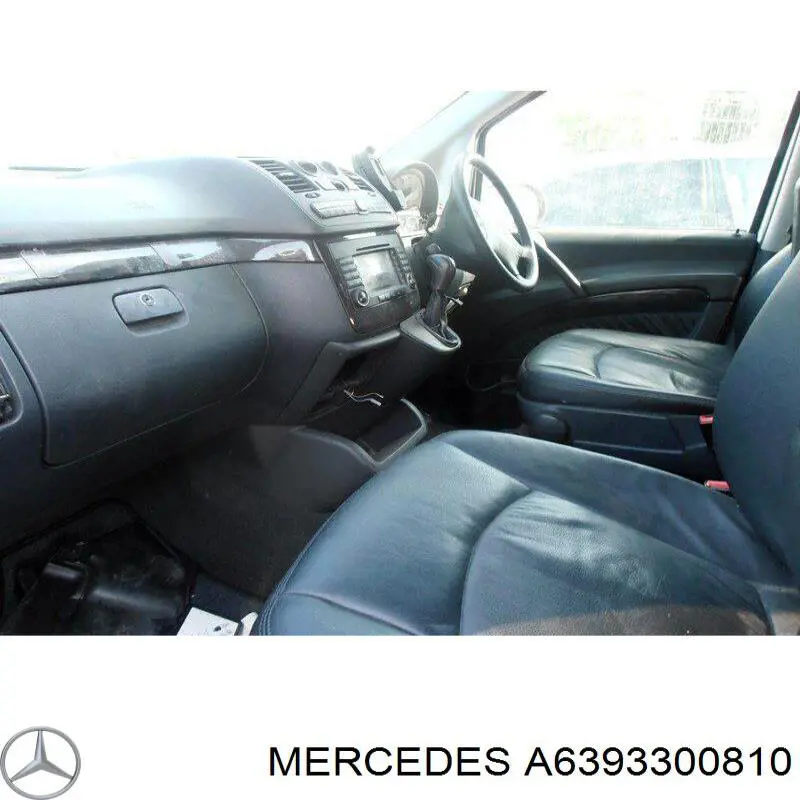 Важіль передньої підвіски нижній, лівий A6393300810 Mercedes